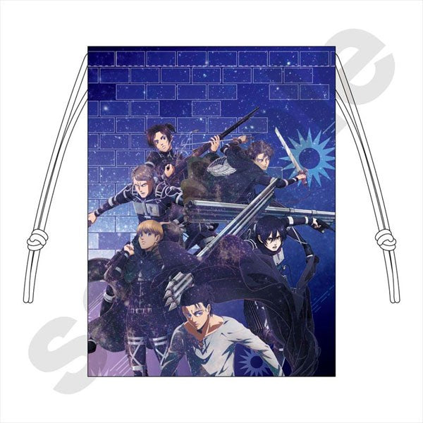 Attack on Titan: The Final Season Galaxy Art Happy Bag