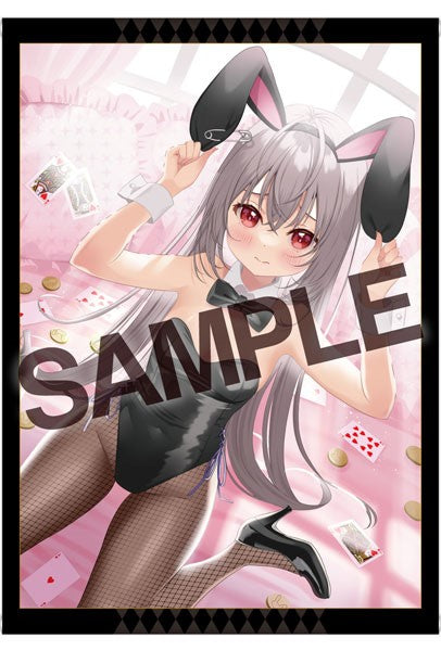 Black Bunny CLUB Piyopoyo Wall Scroll