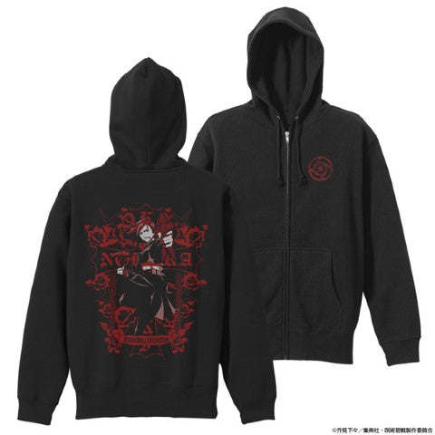 Jujutsu Kaisen Nobara Kugisaki Zip Hoodie / BLACK-XL