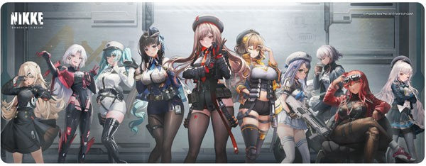 Goddess of Victory: NIKKE Desk Mat Gray