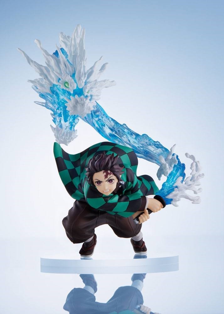 ConoFig Demon Slayer: Kimetsu no Yaiba Tanjiro Kamado Figure (Blue)