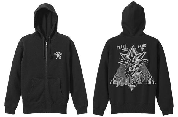 Yu-Gi-Oh! Yami no Game Zip Hoodie / BLACK-XL