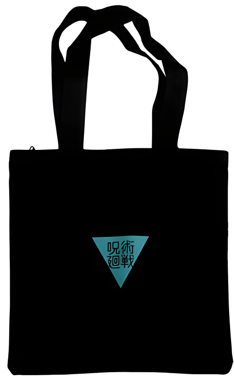 Jujutsu Kaisen Zippered Tote Bag Character Motif