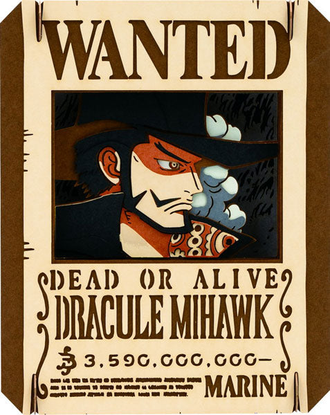 ONE PIECE Paper Theater Dracule Mihawk
